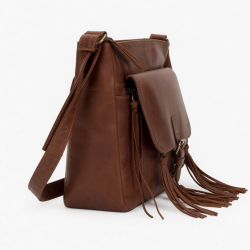 Women Vintage Crossbody Shoulder Bag Tassel Retro Wallet Handbag