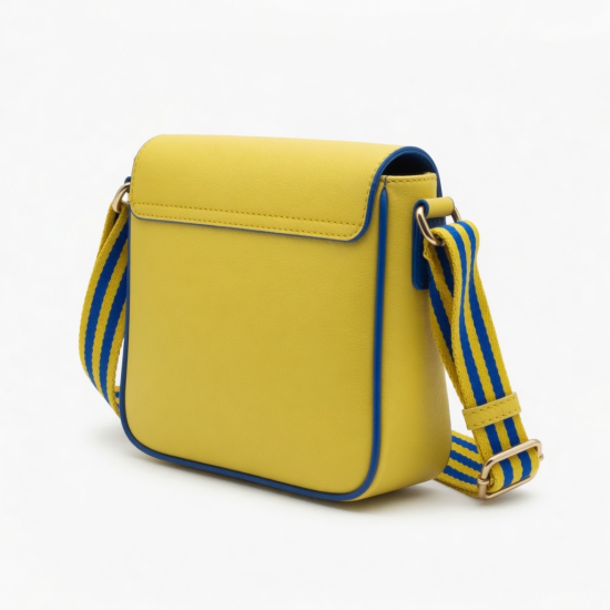 Bag Mini Women Yellow Blue