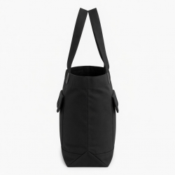 Bag Black Pocket Tote