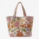 Handmade Floral Quilted Tote Bag Boho Shoulder