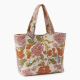 Handmade Floral Quilted Tote Bag Boho Shoulder